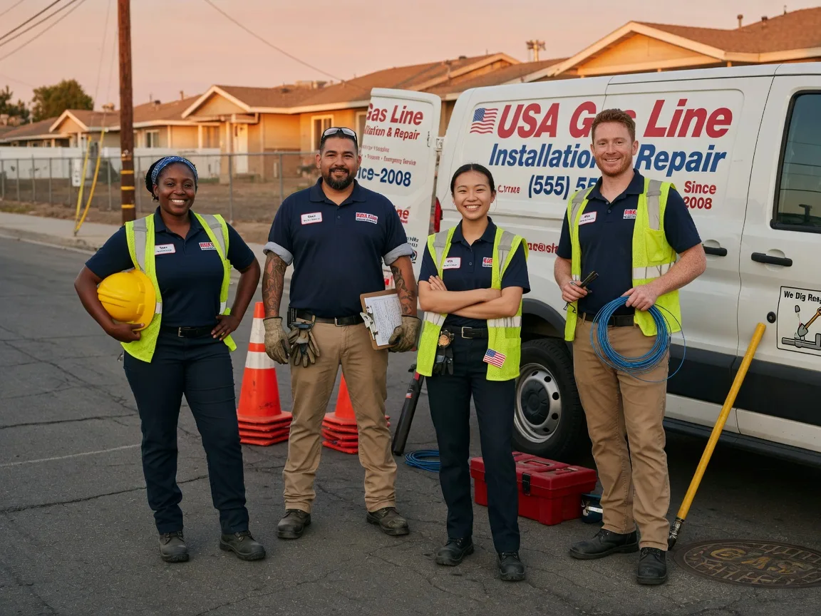 Gas Line Installation company in Chalmers, IN